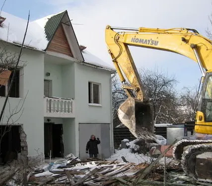 Фото №0 Демонтаж зданий