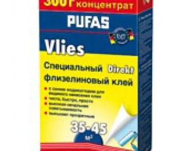фото Клей EURO 3000 флизелиновый Индикатор 300г PUFAS