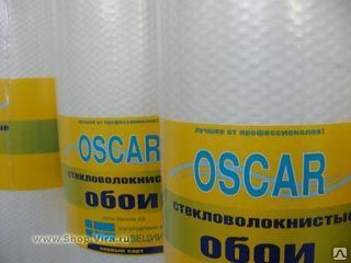 фото Стеклообои Рогожка средняя Oscar, 1 сорт (50 кв.м.)