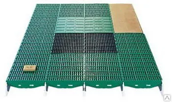 Фото №0 Щелевидные пластиковые полы для животноводства и свинарников