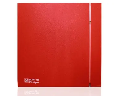 фото Осевой вентилятор SILENT 100 CZ Design Red-4C красный Soler&Palau