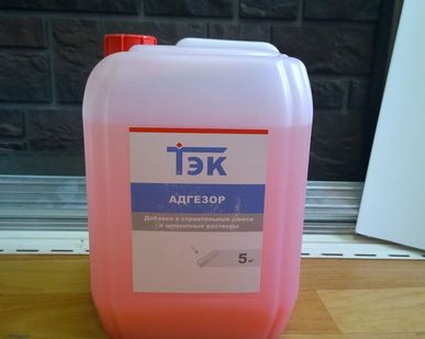 фото Добавка для сухих смесей "ТЭК" Адгезор 3л