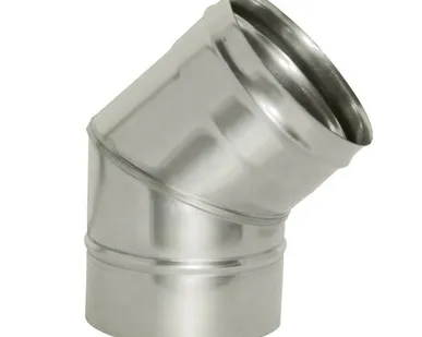 фото Отвод "Дымок" 45° D200, AISI 439 (0.5)