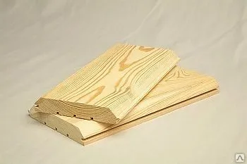 Фото №0 Имитация бруса из лиственницы 25 мм (160;180)мм*(2,7;3,0;4;0)м, сорт A-B, к