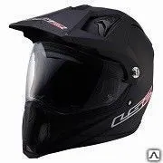 фото Композитный шлем из стекловолокна LS2 MX453 Single Mono Matt Black