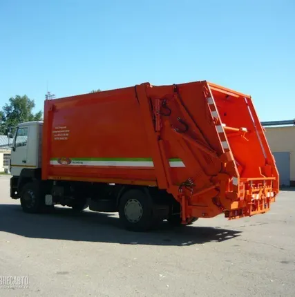 Фото №0 Мусоровоз (б/к, с порталом, САУ) МК-3449-03 NEW на шасси МАЗ-5340В2