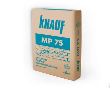 фото Сухие смеси КНАУФ Штукатурка МП-75 30 кг (40шт/пал)