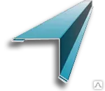 фото Ветровая В-250 окрашен. RAL /20/20/70/100/20/20/  2,50 м.