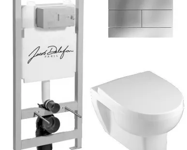 фото Комплект Jacob Delafon Odeon Up E5504-NF+E4764-00+8409K+E4316-CP Jacob Dela