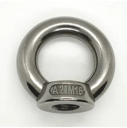 Фото №0 Рым-гайка М 16 из нержавеющей стали А2, 1шт.