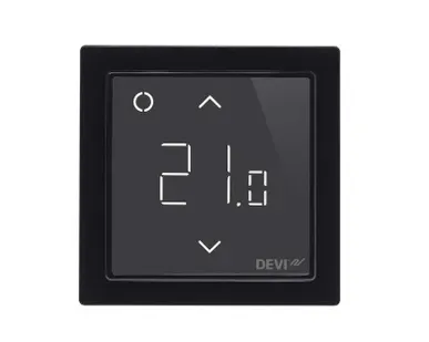 фото Терморегулятор интеллектуальный DEVIreg Smart с Wi-Fi 16А черн. DEVI 140F1143