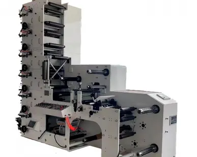 фото Флексографическую машину секционного построения вертикального типа ZBS-450-6 в Москве