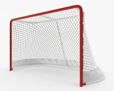фото Сетка для хоккейных ворот д.2,2мм Белый