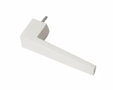 фото Ручка оконная NP Ultra, квадратная, Европаз, белая RAL9010, 03960410