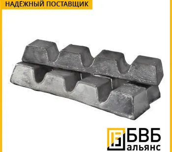 фото Чушка свинцовая ССу10 ГОСТ 1292-81