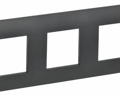 фото SKANDY Рамка 3-местная SK-F03T титан IEK