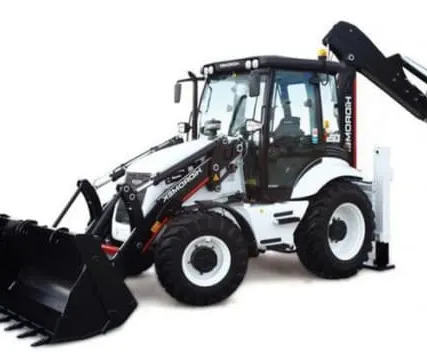 Фото №0 Экскаватор-погрузчик HIDROMEK с гидромолотом