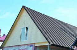 фото Кровельный профнастил МП 20 цвет 8017 коричневый толщ. 0,4