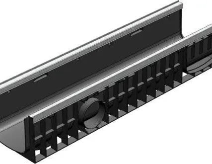 Фото №0 Лоток водоотводный ЛВ-20.26.18,5 пластиковый, Gidrolica Standart Plus