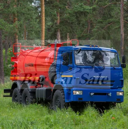 Фото №1 Автоцистерна АКН-10ОД  на полноприводном шасси КАМАЗ-43118