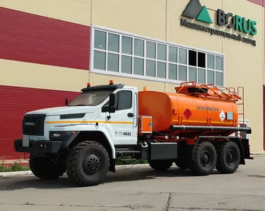 фото Автотопливозаправщик АТЗ-10 на шасси Урал Next (Borus 4651)