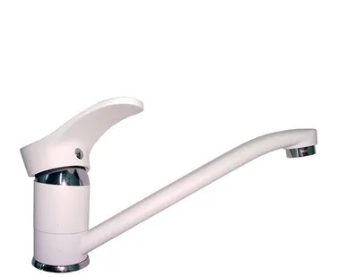 фото Смеситель для кухни Haiba HB4401 белый