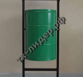 фото Урна 30 л с козырьком
