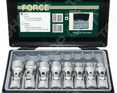 фото Набор торцевых головок Force F-4085