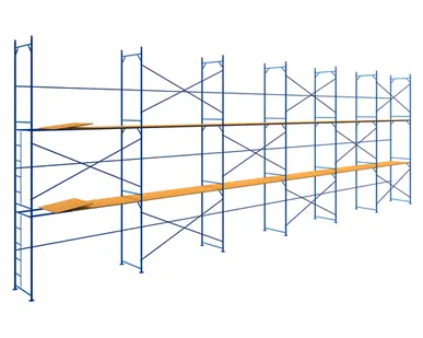 фото Леса рамные строительные ЛРС-40 6х18м (2 яруса)