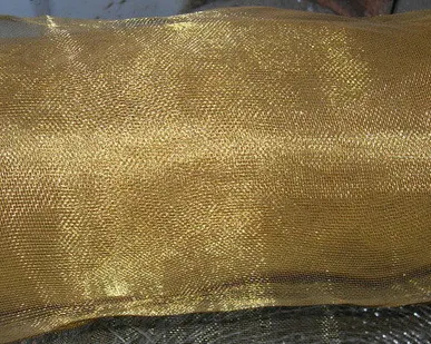 фото Сетка латунная 008 диаметр проволоки 0,055 мм ГОСТ 6613-86