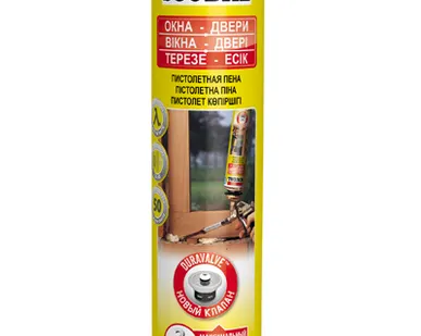 фото SOUDAL YELLOW Монтажная пена