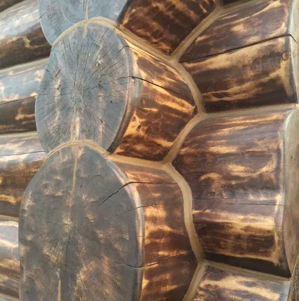 Фото №0 Шлифовка срубов, пропитка срубов