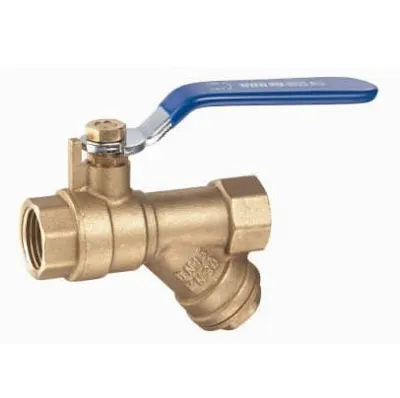 Фото №1 Кран с фильтром 3/4 шар. лат