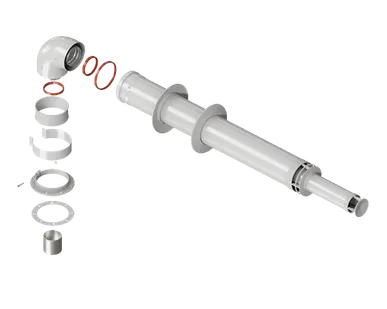 фото Комплект коаксиальный универсальный Royal Thermo АНТИЛЕД 60/100 - 1000мм