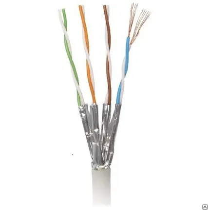 Фото №0 Кабель FTP 4х2х0,52 5 кат. (внутр. прокл.)