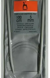 фото 52211 Спицы круговые 100 см/ 5.00 мм
