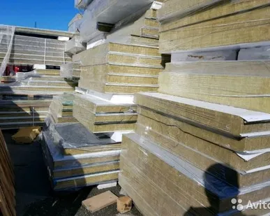 фото Сэндвич панели Минвата 50 мм, 3,27 м