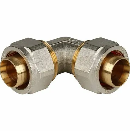 Фото №0 Угольник STOUT 90° 32x32 для металлопластиковых труб винтовой