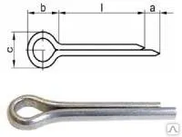 Фото №0 Шплинт 5х32, латунь DIN 94