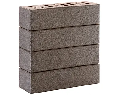 фото Кирпич клинкерный ЛСР серебристый Эльфюс гладкий M300, 250*85*65 мм