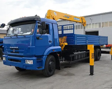 фото Манипулятор Soosan 736LII на шасси КАМАЗ 65117