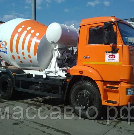 Фото №0 Автобетоносмеситель (АБС-7) Туймазы на шасси КАМАЗ