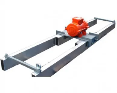 фото Виброрейка телескопическая ВР 3-5 (220), алюминиевый профиль 100 мм., площадочный вибратор