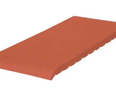 фото Клинкерный подоконник KING KLINKER 01 Ruby red, 200*120*15 мм