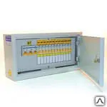 фото Щит ОЩВ-12/ОБЩ-3-100-12-0 (ВВ100А, 12х16А) IP31 ИЭК