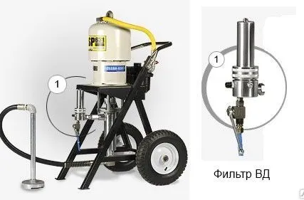 Фото №0 Аппарат ASP-451 окрасочный безвоздушного распыления