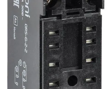 фото Розетка ORS-G-2-2 для реле OGR-2 2C ONI ORS-G-2-2-G