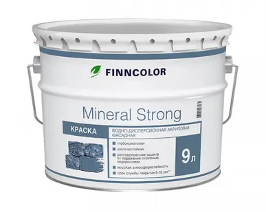 фото Краска фасадная Finncolor Mineral strong MRC (9 л)