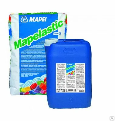 Фото №0 Гидроизоляция MAPELASTIC (Мапеластик)