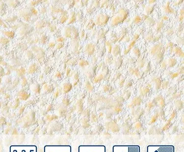 фото Жидкие обои Silk Plaster Relief 323, Желтый